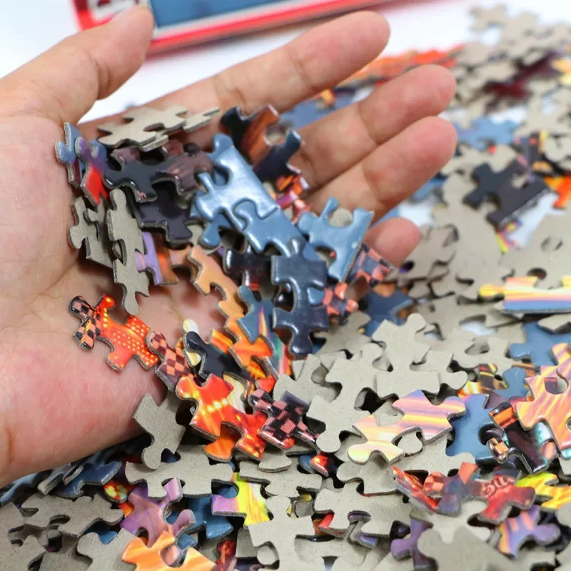 500 Pieces Creative Jigsaw Puzzle Various Landscape Assembling Picture Adults Anti Stress Puzzles Toys for Kids Games Xmas Gift 6