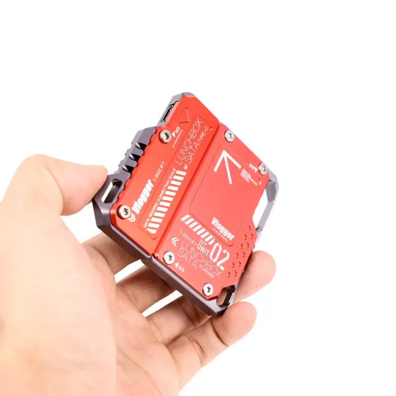 Vlogger Photography Accessories Memory Card Box Aluminum-magnesium Alloy Card Re