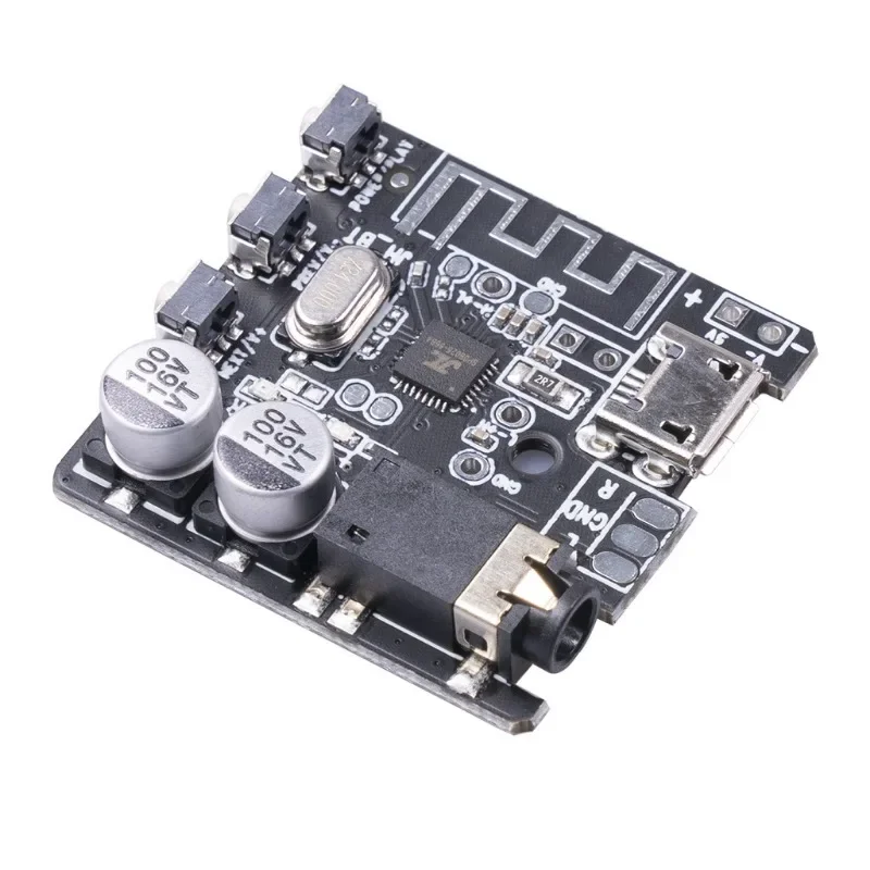 

PCB board with buttons version 5.0 3.5 stereo output Bluetooth audio receiver