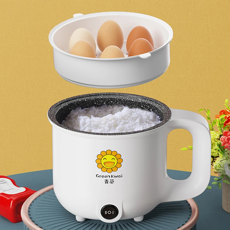 Mini Electric Rice Cooker Non-stick Cooking Machine 1.8l Single