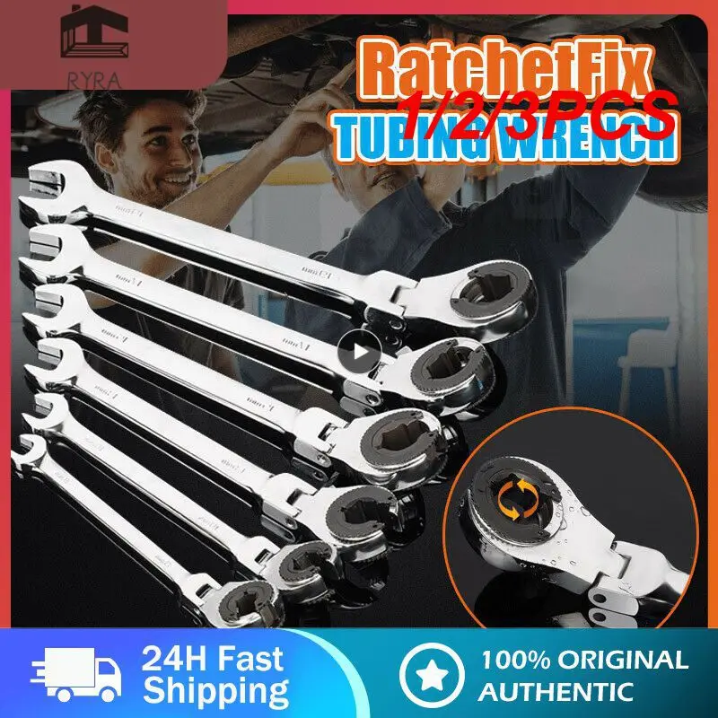 

1/2/3 шт. 8-19 мм Универсальный ключ с трещоткой фиксация трубки гаечный ключ с поворотом на 180 ° Подвижная головка для автомобиля ручной инструмент для обслуживания ремонта ручные инструменты для