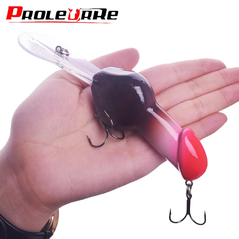 1 Pcs Fun Minnow Fishing Lure 14cm 27g Rattling Trolling Big Wobblers  Crankbait Plastic Artificial Hard Bait Sea Fishing Tackle​