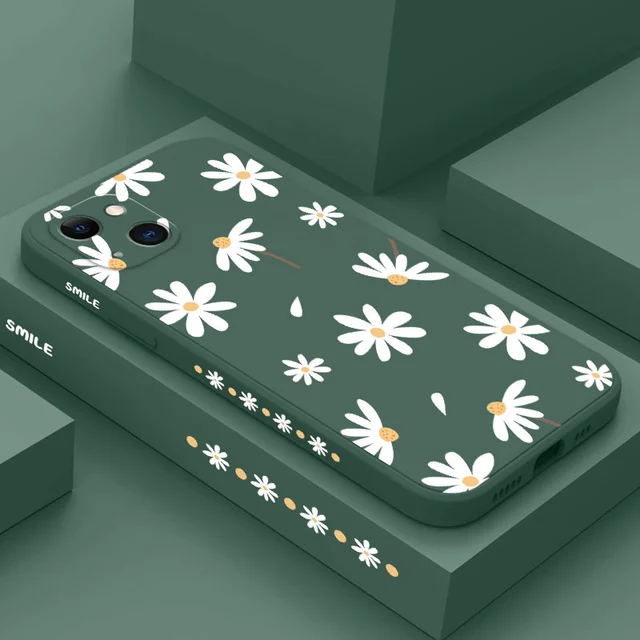 Plain Daisies Phone Case For iPhone 16 16e 15 14 13 12 11 Pro Max Mini X XR XS MAXCover - Image 2