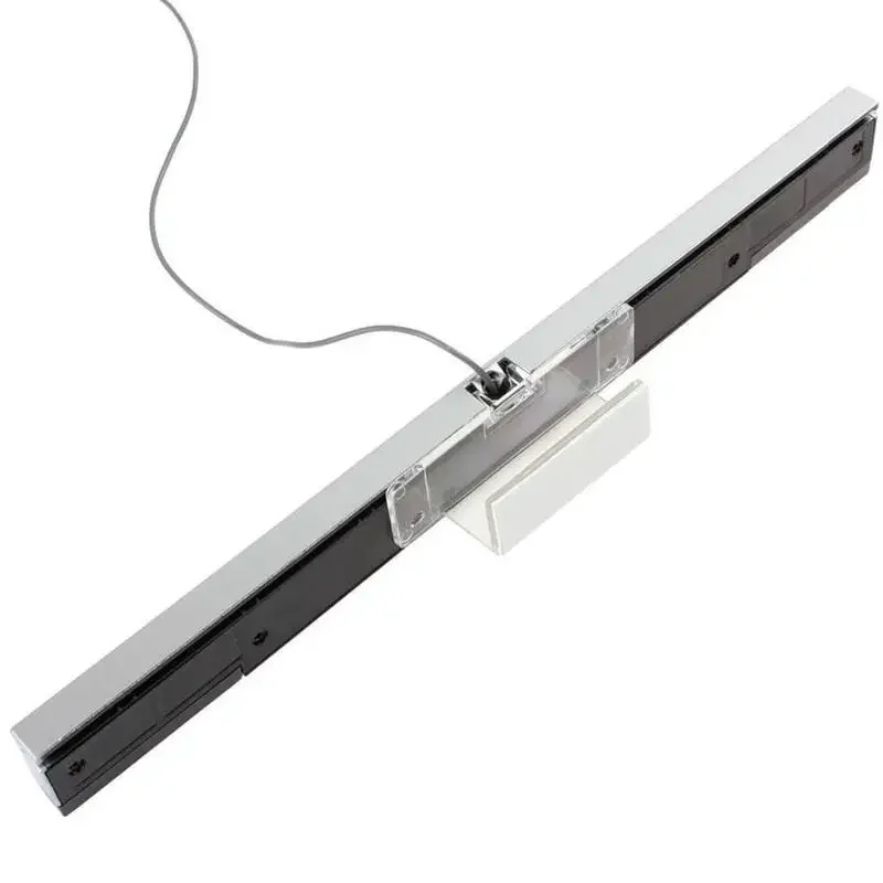 적외선 IR 신호 레이 유선 수신기, USB 플러그 센서 바 교체, 닌텐도 윌 원격 게임 콘솔용, 100 개