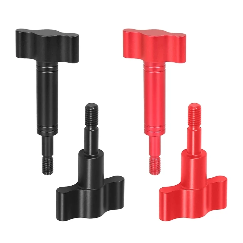 Dxab M5X18Mm Filettatura Maschio 18Mm A Pollice Adattatore Per Vite Stringere Manuale Maniglia Vite A Testa Zigrinata Per