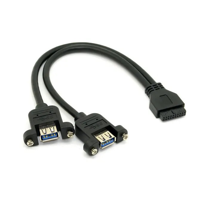 

USB 3,0 штекер для материнской платы, два порта