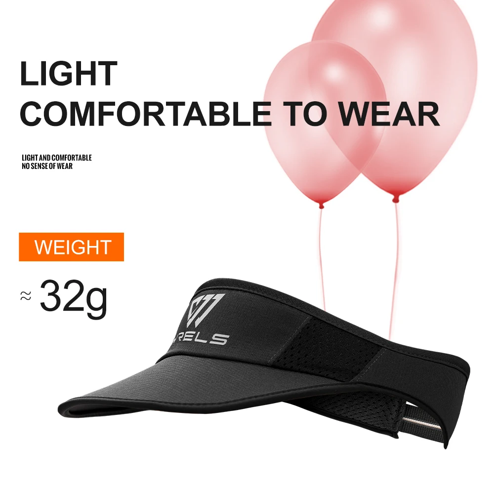 WRELS Cooling Stretchy Visor Men Mesh Baseball Cap Summer Outdoor Sports Cap Lightweight Running Sun Protection Visor No Slip Ca yoga baseball hats