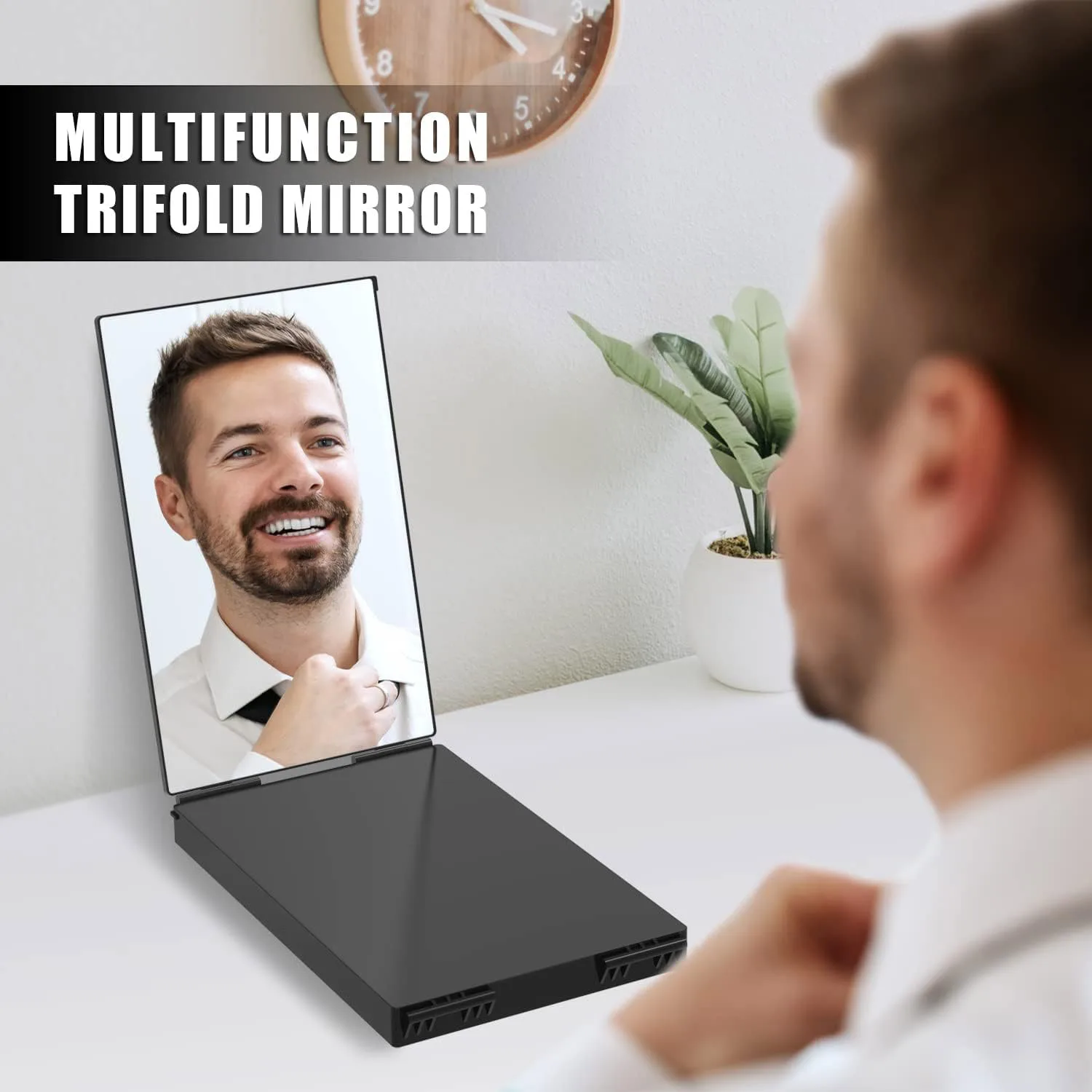 Portable Trifold Hair Mirror 3