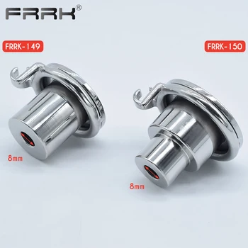 FRRK Inverted Plugged Metal Chastity Cage with Cylinder Design for Men BDSM Games Play Stainless Steel Denial Pleasure Sex Toy 3