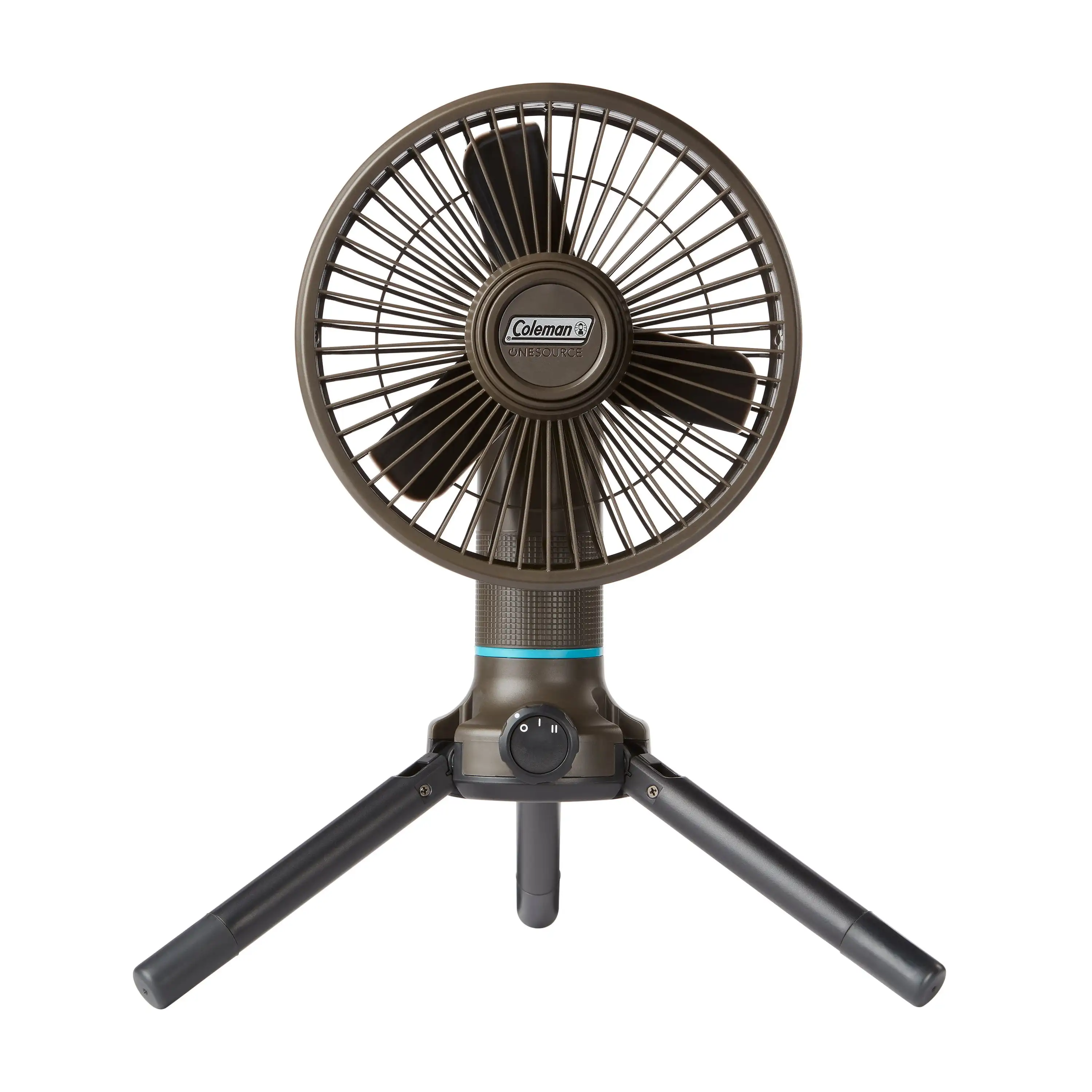 

Coleman Onesource Multi-Speed Portable Fan & Rechargeable Battery, Black, Built in Flash Light