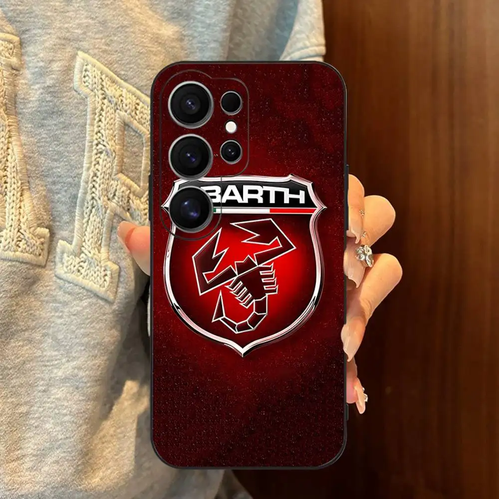 Luxurious A-AbarthS-S Phone Case with Bath Mat Textures