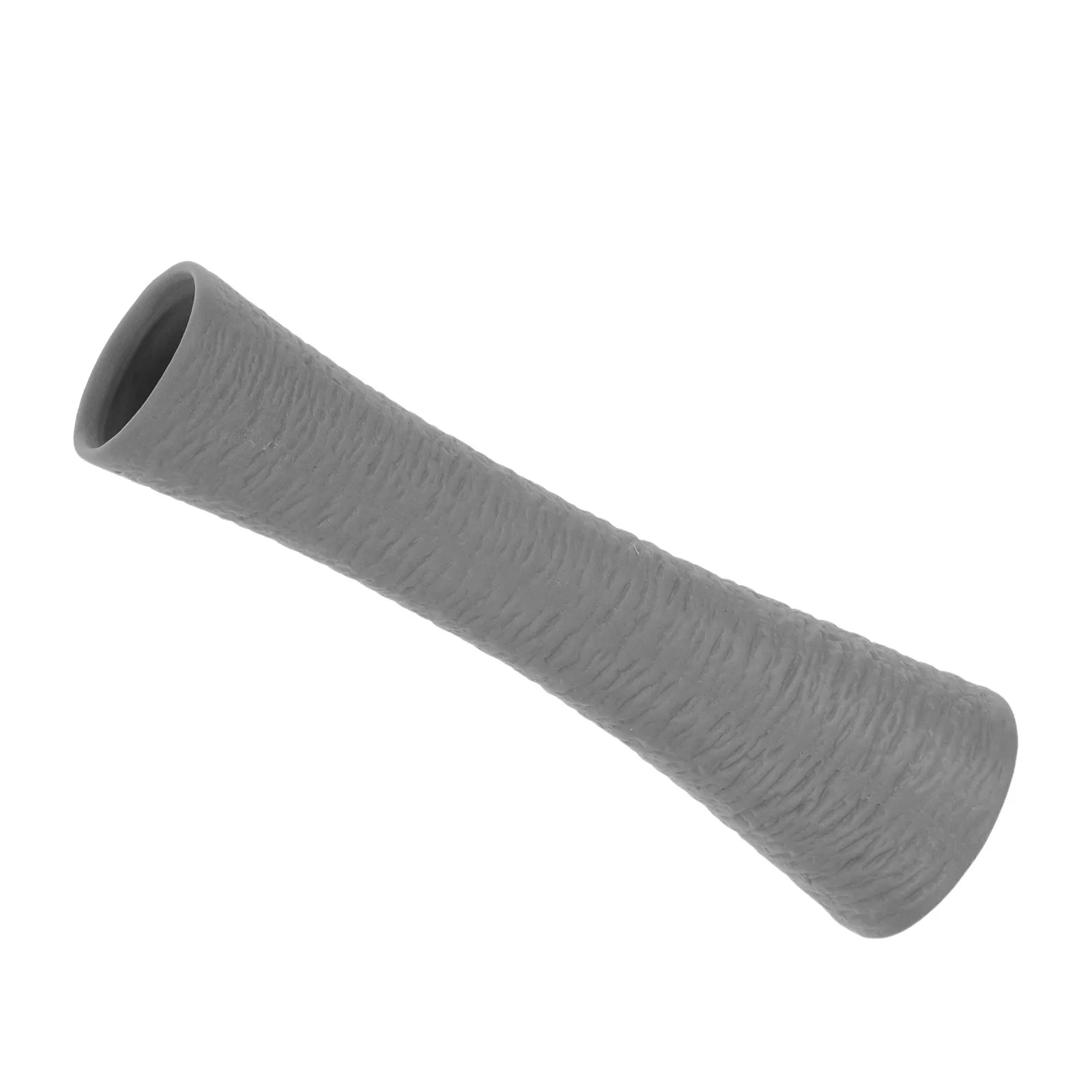 Modern Ceramic Ribbed Cone Vase Large Opening Decorative Tall Flower ...