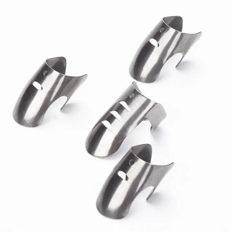 1PCS Finger Protector finger protector finger guard Anti-cut Finger Guard Stainless Steel Safe Vegetable Cutting Knife Cut Protection Tool Kitchen Gadge