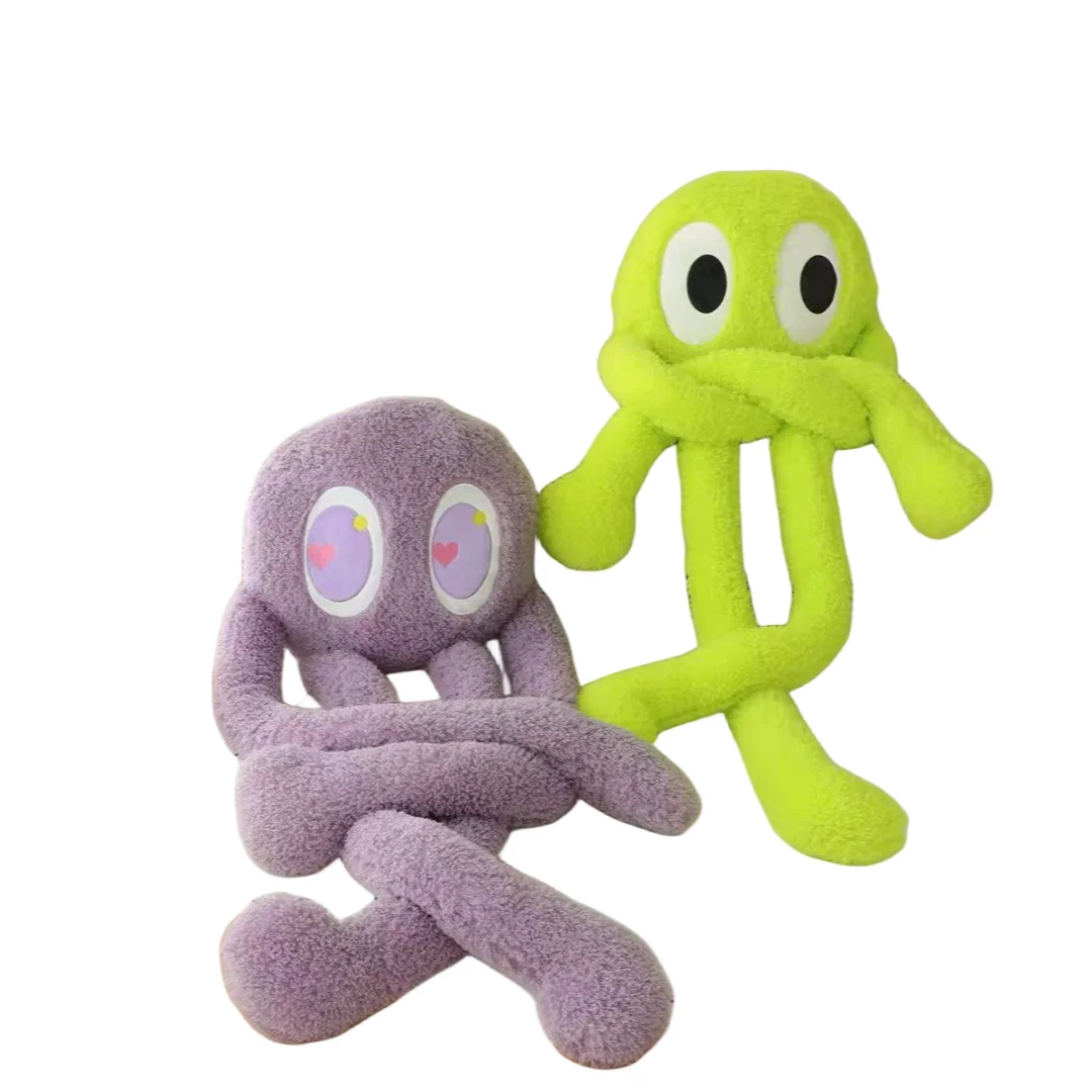 

100-200cm Big Eyes Octopus Doll Giant Plush Toy Long Four Claws Stuffed Underwater Animal Soft Plushie Peluche Boys Girls Gift