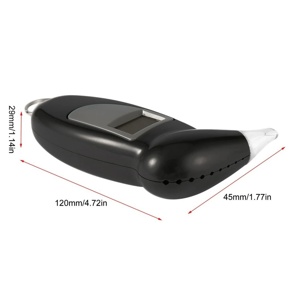 Beaked Shape Portable Breathing Type Digital Alco hol Tester with Red Backlit