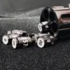 Metal Bullets With Rotating Zoster Cylinders Polyhedral Dice Segpunk COC Run Board Game Device 5