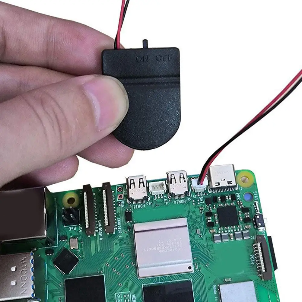 RTC Clock Battery Kit Real Time Clock Holder for Raspberry Pi 5 Case forRaspberry Pi Access X4Y4