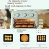 12L Oven 3 baking levels 60 minutes timer Upper and lower tube heating Steam Frying Temperature control Multi-Function Roaster 3