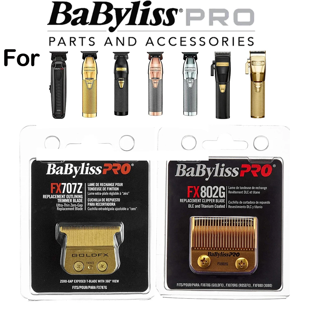 Professional Barberlogy Replacement Blades FX707 FX802 FX8010 For