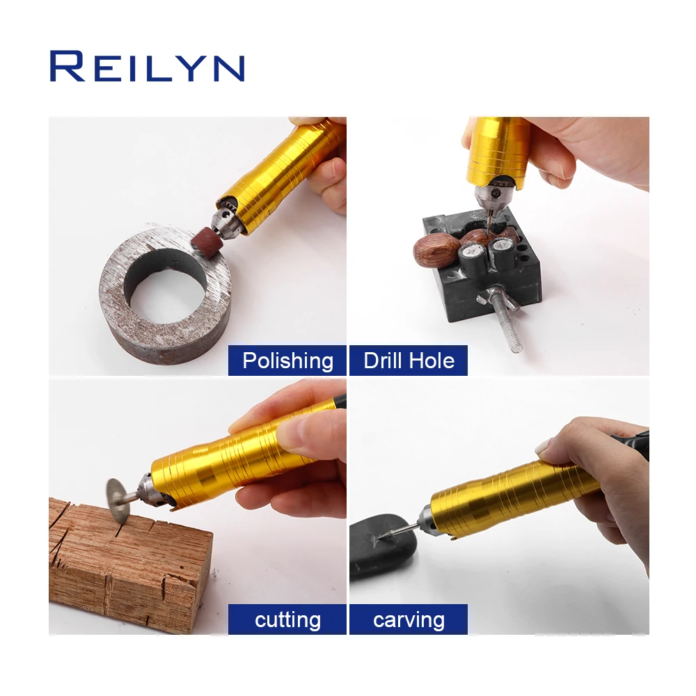 ROTARY GRINDER TOOL Flexible Shaft Drill Chuck Rotary Extension Cord