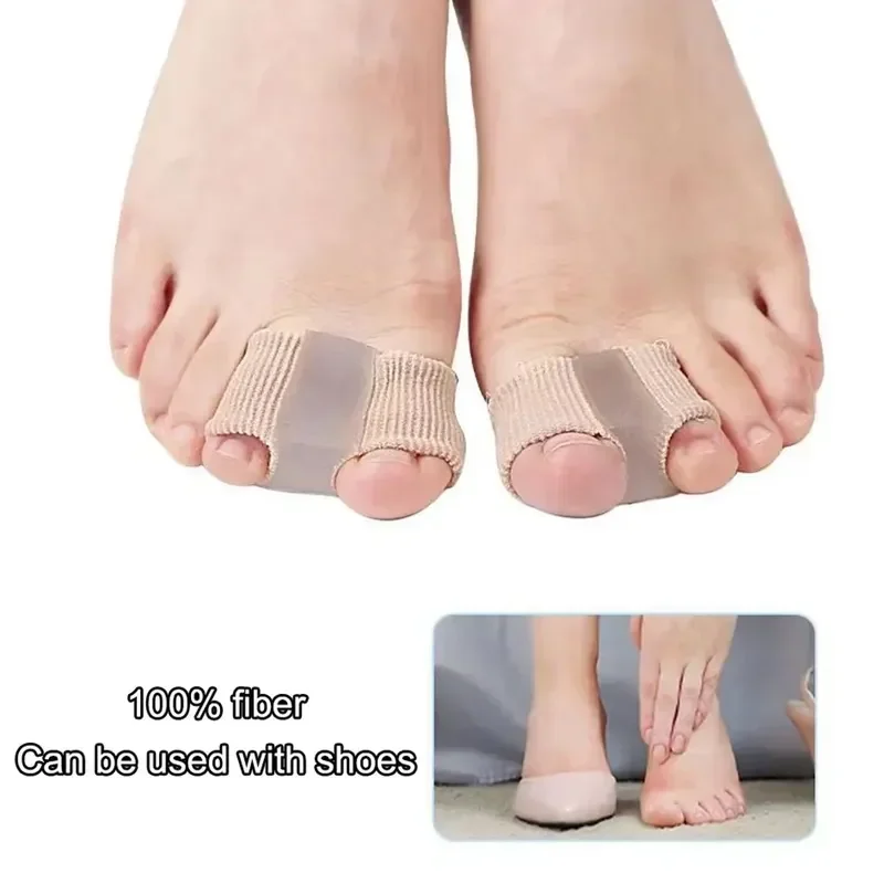 Description Picture 4 of item1PCS Toe Separator Hallux Valgus Bunion Corrector Orthotics Night Foot Care Thumb Daily Big Bone Tool Pedicure Feet Straightener