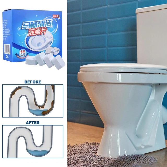 Toilet Cleaner Tablets Automatic Toilet Bowl Cleaner Gentle