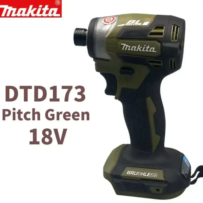 Makita DTD173 Japan Imported Domestic Version Brushless 18v Lithium Impact Driver Power Tool Multi-function Tool imported brand tools 21 6v power tool speed control switch sf10w18v imported power tool switch