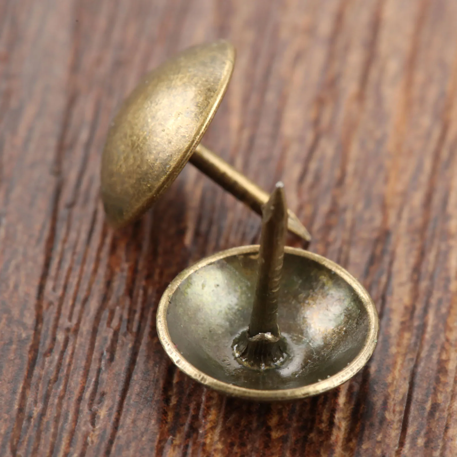 100Pcs 11x11mm Upholstery Nail Jewelry Gift Case Box Sofa Furniture Decorative Tack Stud Pushpin Doornail Antique Hardware