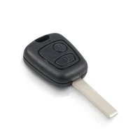 KEYYOU ทรานสปอนเดอร์ PCF7961 ชิป 2 ปุ่มรีโมทคีย์สำหรับเปอโยต์ 307 สำหรับซีตรอง C1 C3 ไร้กุญแจ 433MHZ HU83 ใบมีดกุญแจ 3