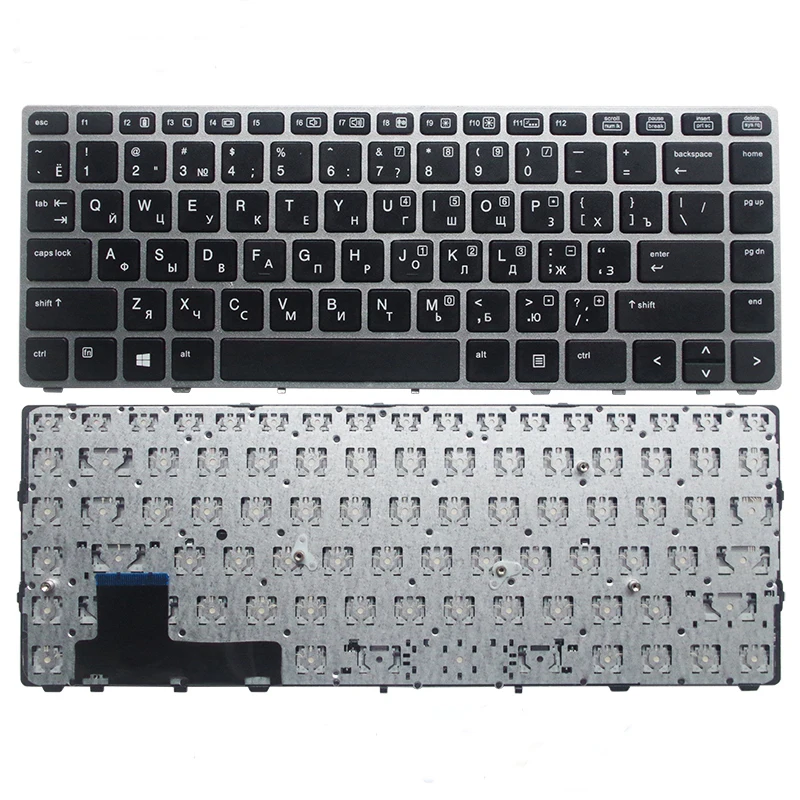 Nuova Tastiera Retroilluminata Russa Ru Per Hp Elitebook Folio 9470M 9470 9480 9480M