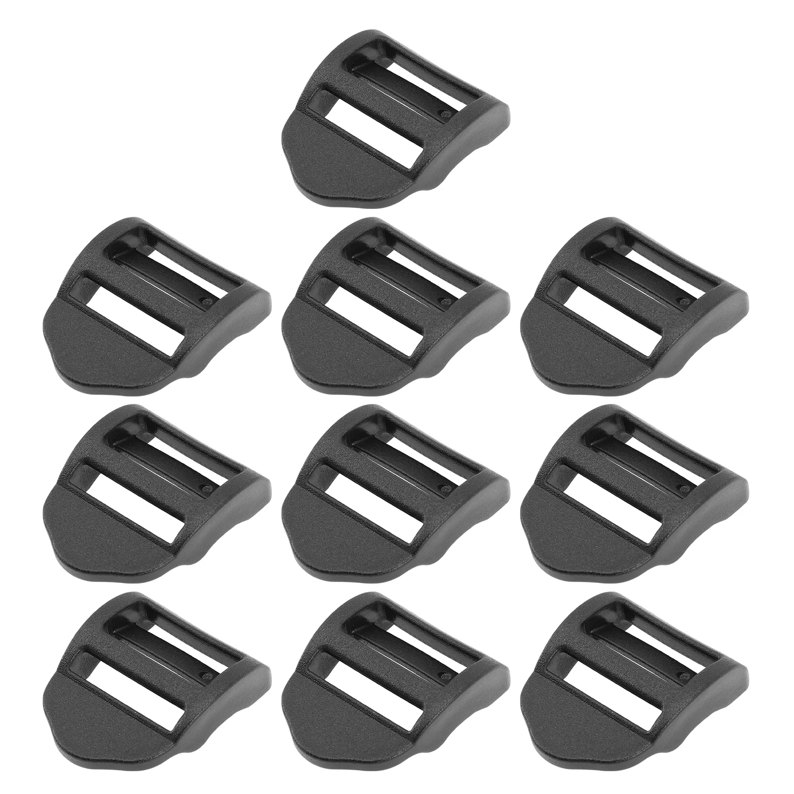 

10 Pcs Bag Adjustment Buckle Backpack Buckles Pet Luggage Plastic for Strap Replacement