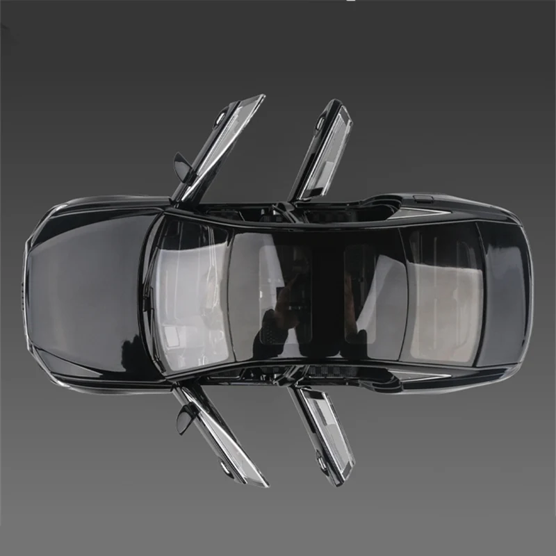 1:24 AUDI A6 Alloy Car Model Diecast & Toy Metal Vehicle Car Model High Simulation Collection Sound and Light Childrens Toy Gift 3