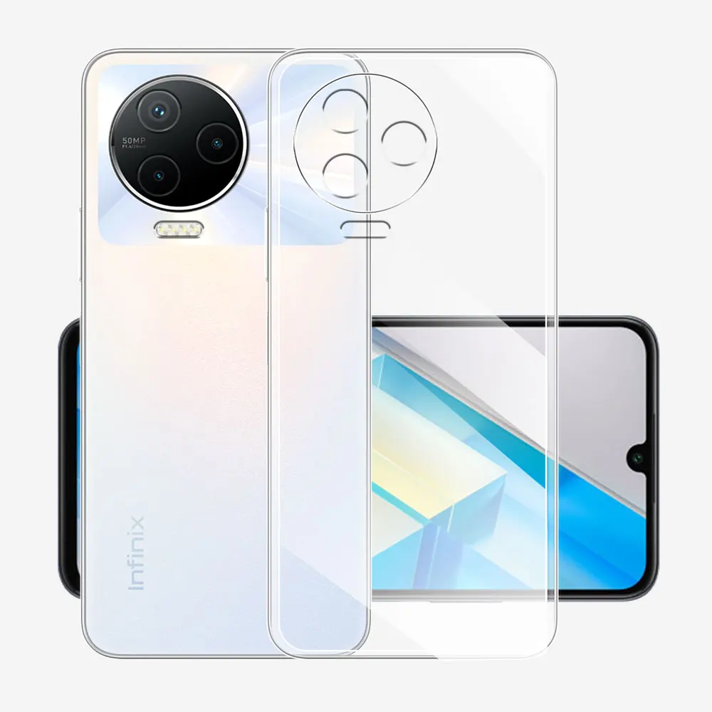 Transparent Silicone Soft Phone Cover