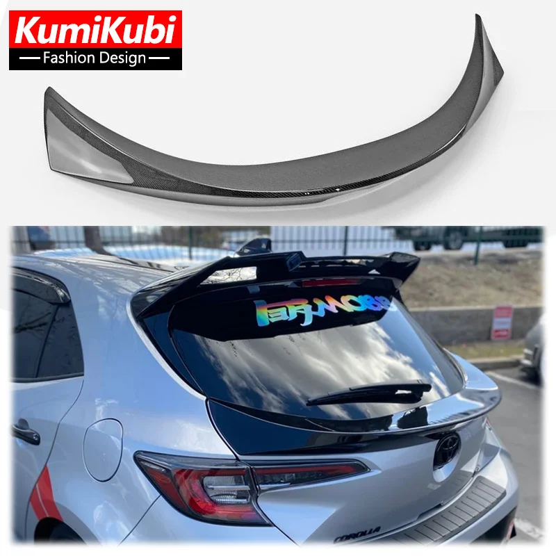 

Средний спойлер для хэтчбека Toyota Corolla 2019-2023 Auris E210, высококачественный глянцевый черный задний багажник, крыло багажника, боди для губ
