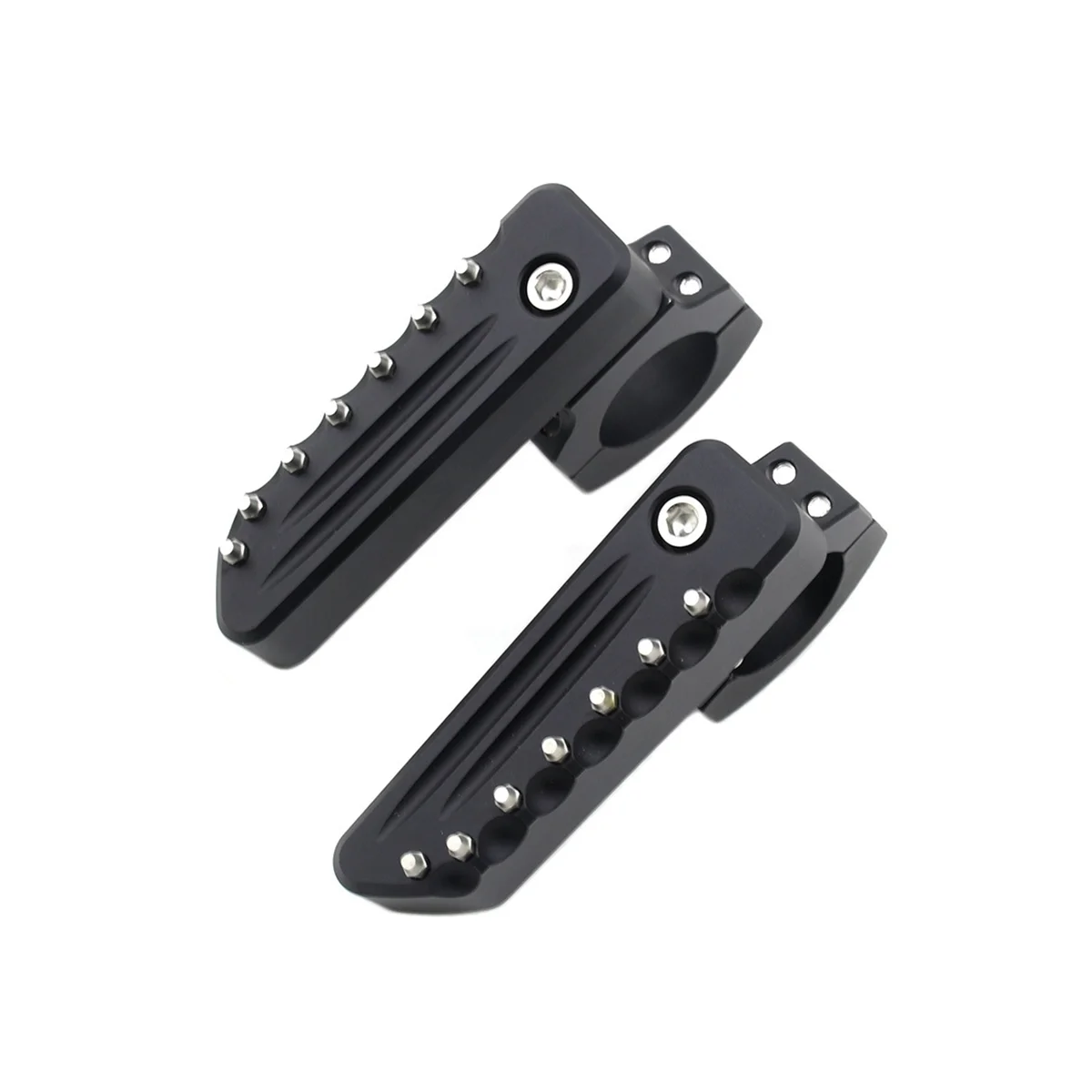 

Motorcycle Highway Front Foot Pegs Folding Footrests Clamps for BMW R1200GS LC R1250GS ADV Adventure 2013-2022