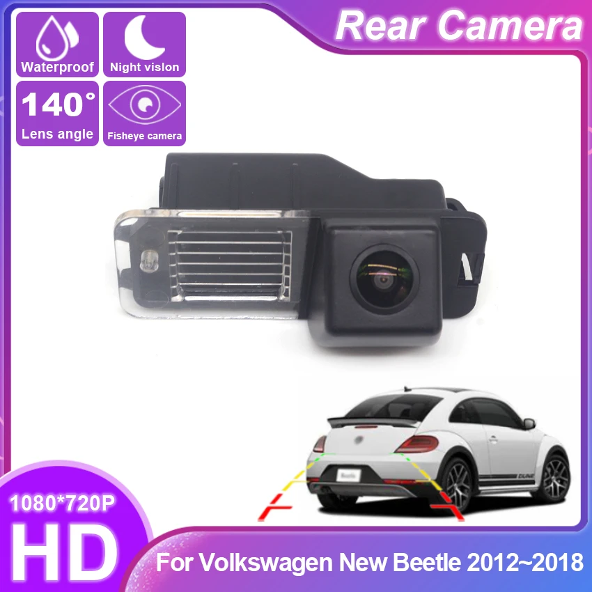 Rearview Camera For Volkswagen New Beetle 2012~2018 CCD Night Vision Reverse Backup Camera/Rear View Camera license plat Camera