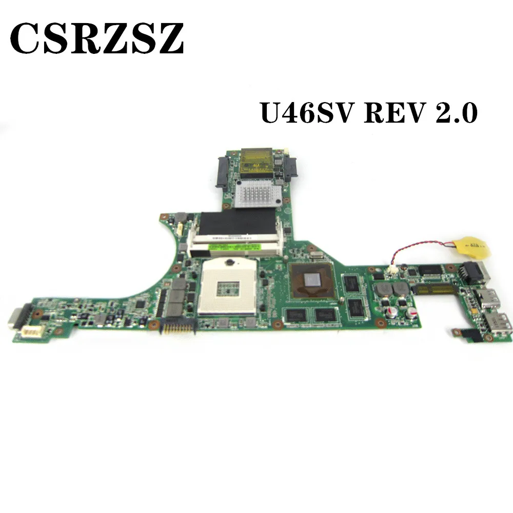 

Original For mainboard For ASUS U46SV Laptop motherbosrd U46SV Rev 2.0 Fully test work well