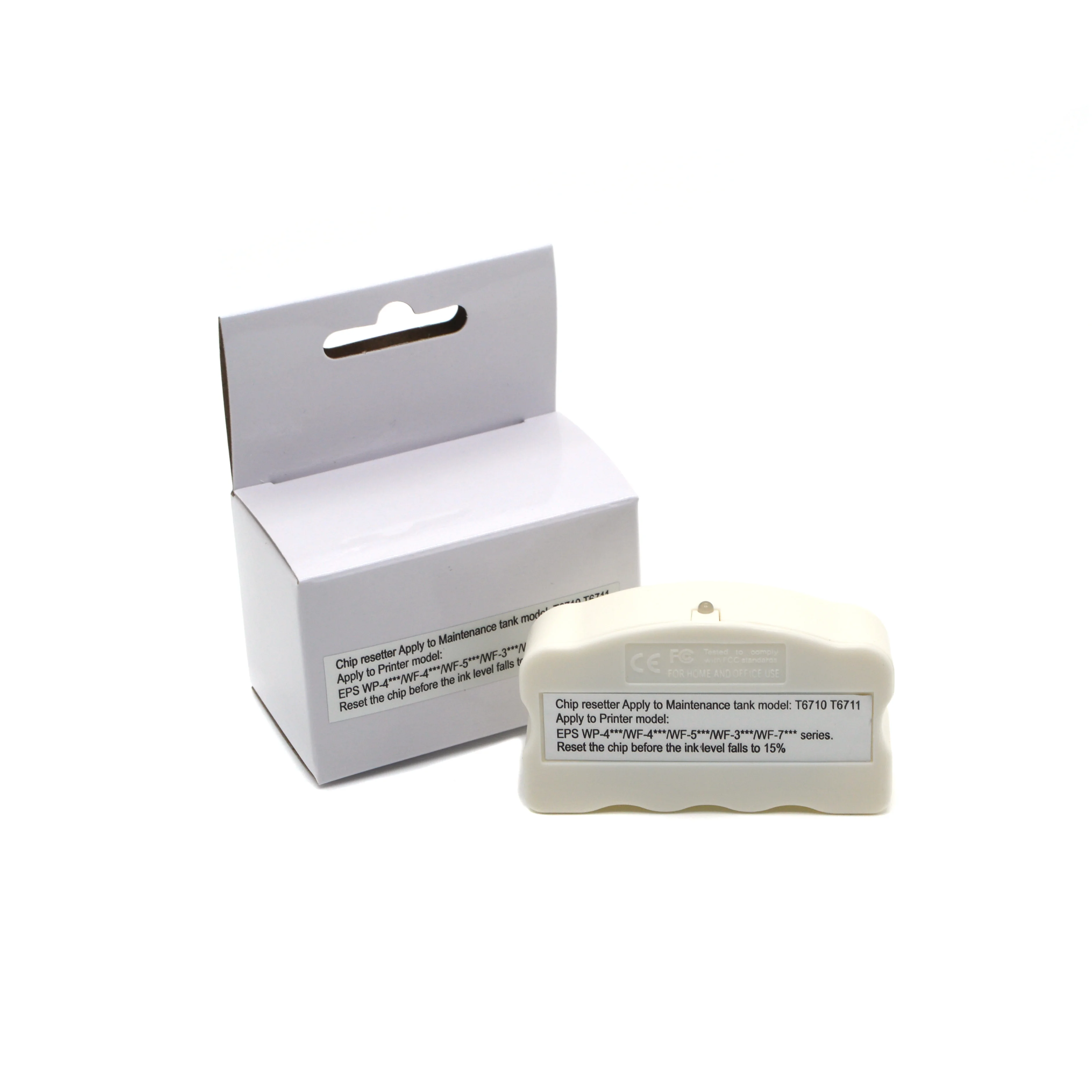 T6711 Maintenance Tank Chip Resetter For Epson WF-7210 WF-7710 WF-7720 WF-7110 WF-7510 WF-7610 WF-7620 WF-7715 ET-16500