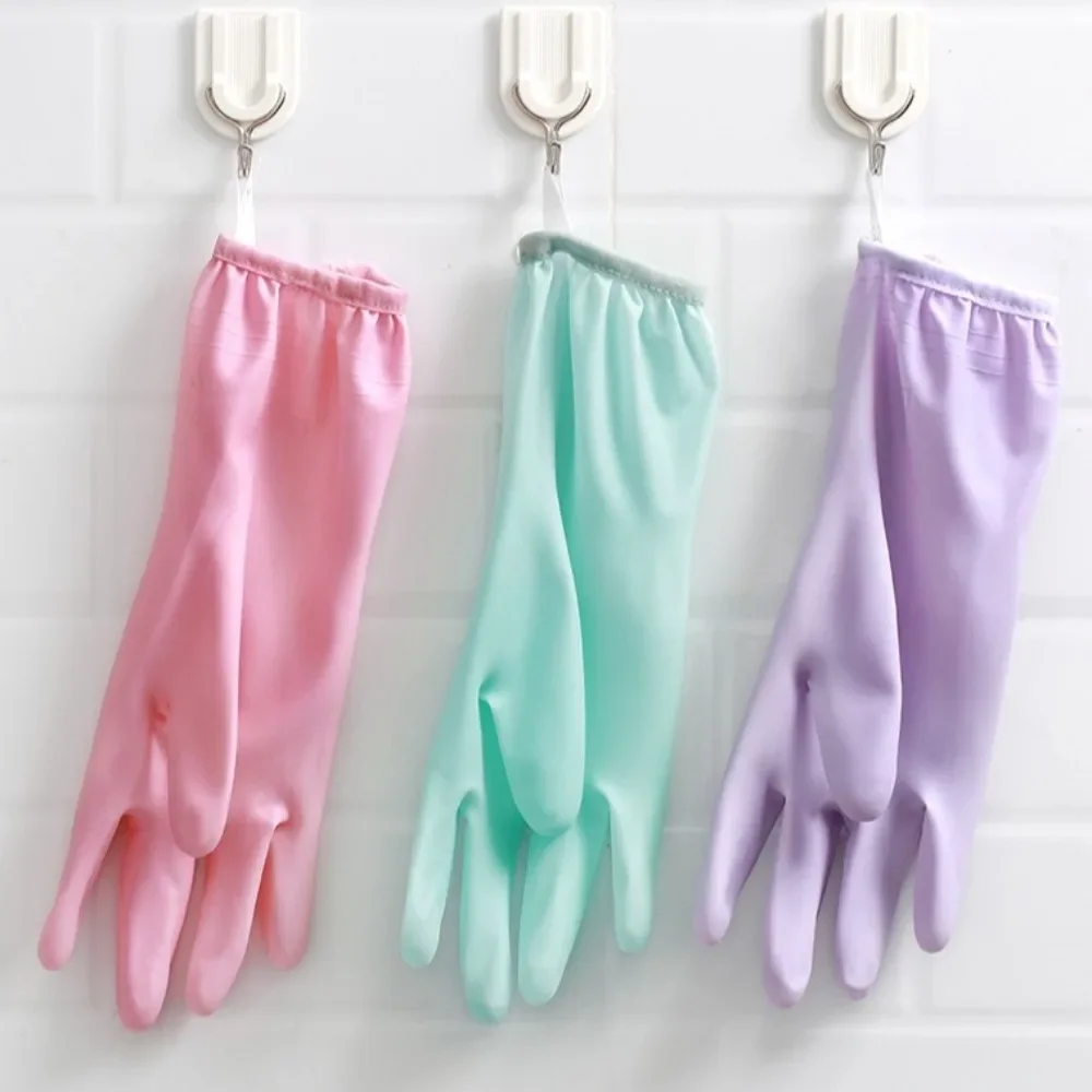 Household Rubber Glove Dishwashing Gloves Waterproof Gloves Clean Tool Laundry Kitchen Latex Gloves
