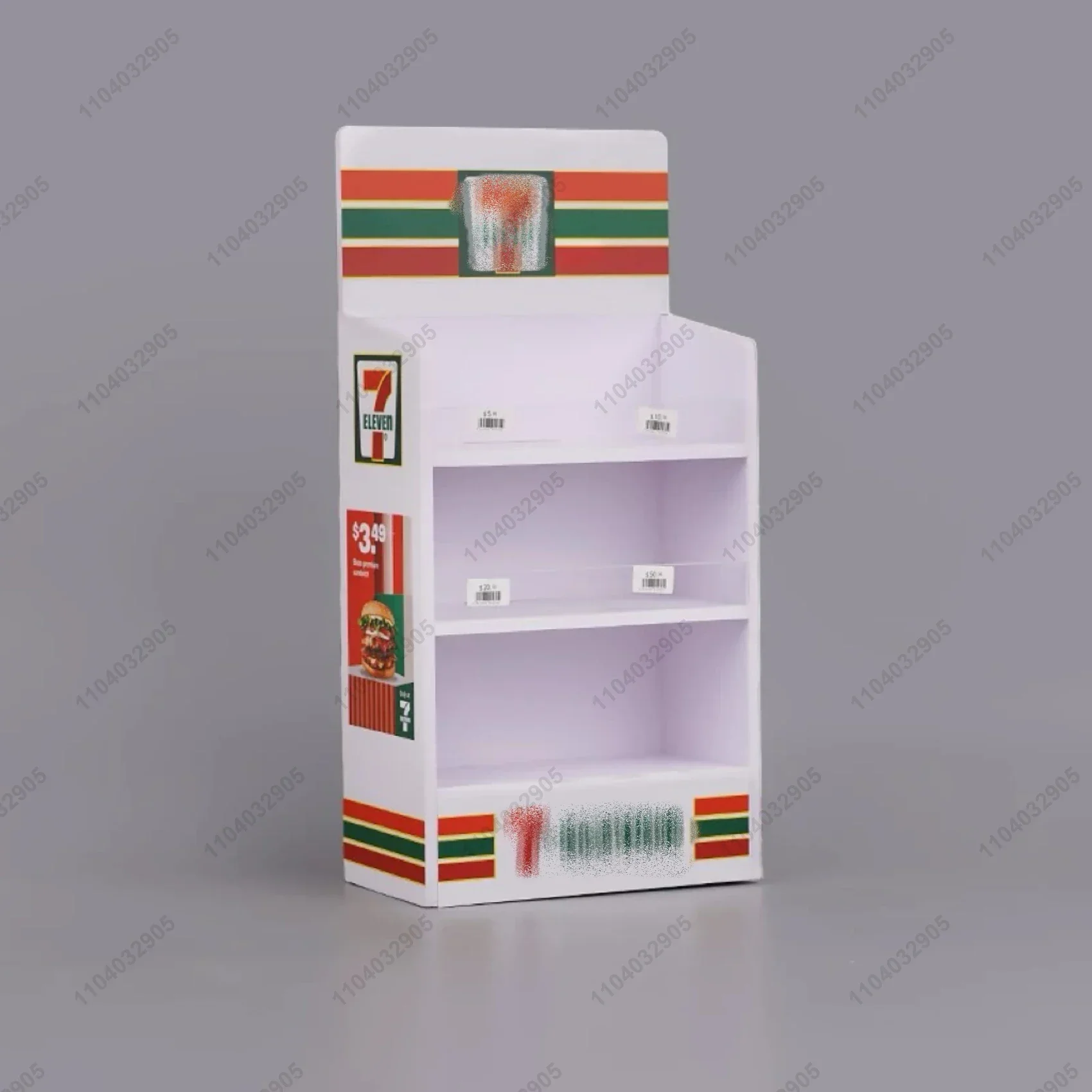 Miniature Shop Furniture Freezer Fridge Cool Drink Food Items Shelf  Mini Handcraft Toy Dollhouse Simulation Scenario Display 6