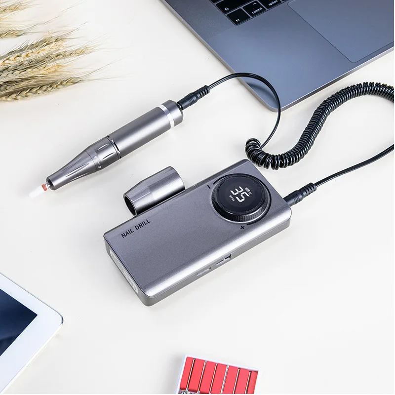 35000RPM Electric Nail Drill Machine Manicure Pedicure Professional