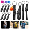 1-10PC Travel Luggage Fixed Strap with Release Buckle Backpack External Strap Anti-Theft Portable Luggage Strap Travel Accessory 1