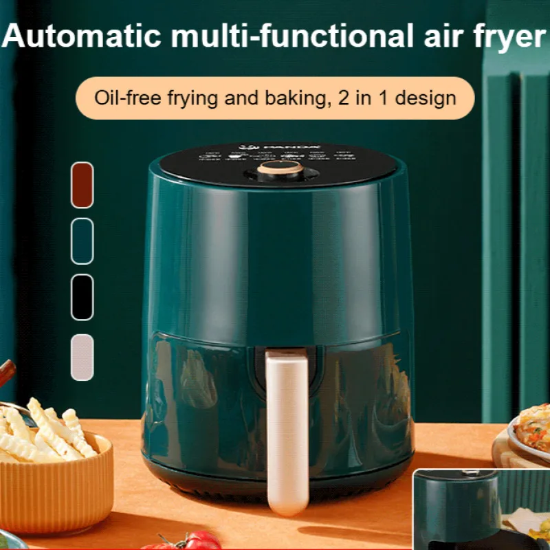 Air Fryer Homeuse oil free and smokefree automatic largecapacity intelligent multifunctional electric fryer smart automatic air fryer