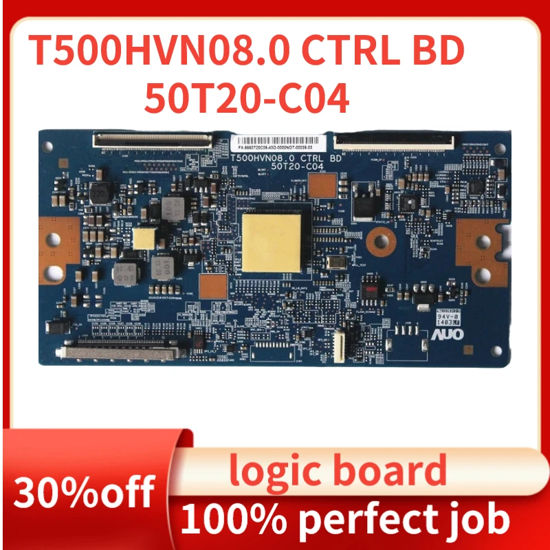 NEW Original Sony KDL-50W800B T500HVN08.0 CTRL BD 50T20-C04 logic board #T6A7 YS