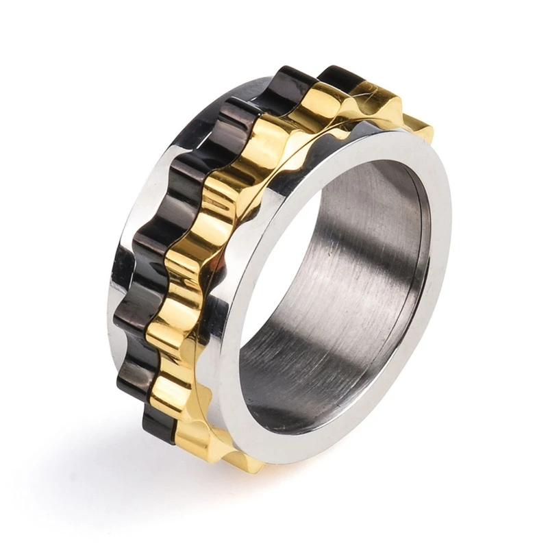 2 Anillos Antiansiedad Ajustables Apilables Para Graduación | Cuotas