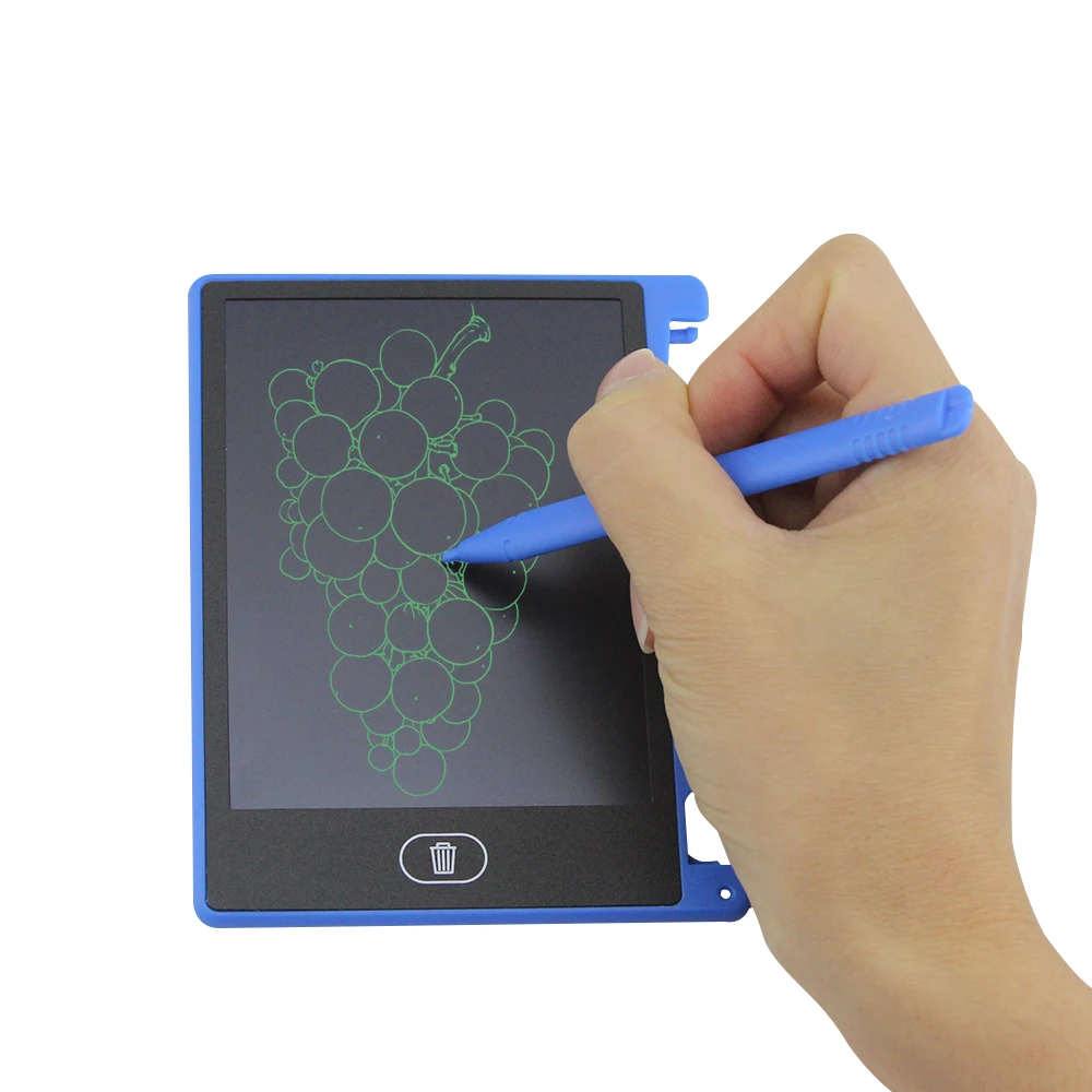 Mini LCD Writing Tablet 4.4 Inch Paperless Epaper Digital Electronic Drawing Board Portable Smart Notepads Pad For Children Kids