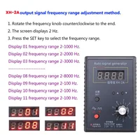 XH-2A Sensor Simulation Box Automotive Signal Generator Analog Signal Stopwatch Automotive Repair Tools 2