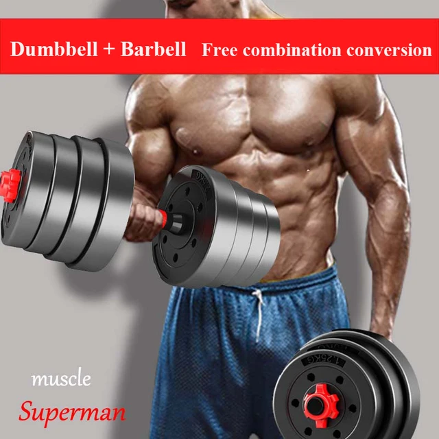 MIYAUP-Adjustable Weight Dumbbell Set, Men's Fitness Equipment, Home Barbell, Beginner, 10kg