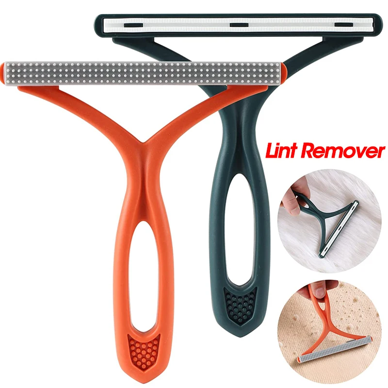 Double sided Lint Remover Cleaning Tools Portable Sofa Pet Hair Remover Brush Clothes Carpet