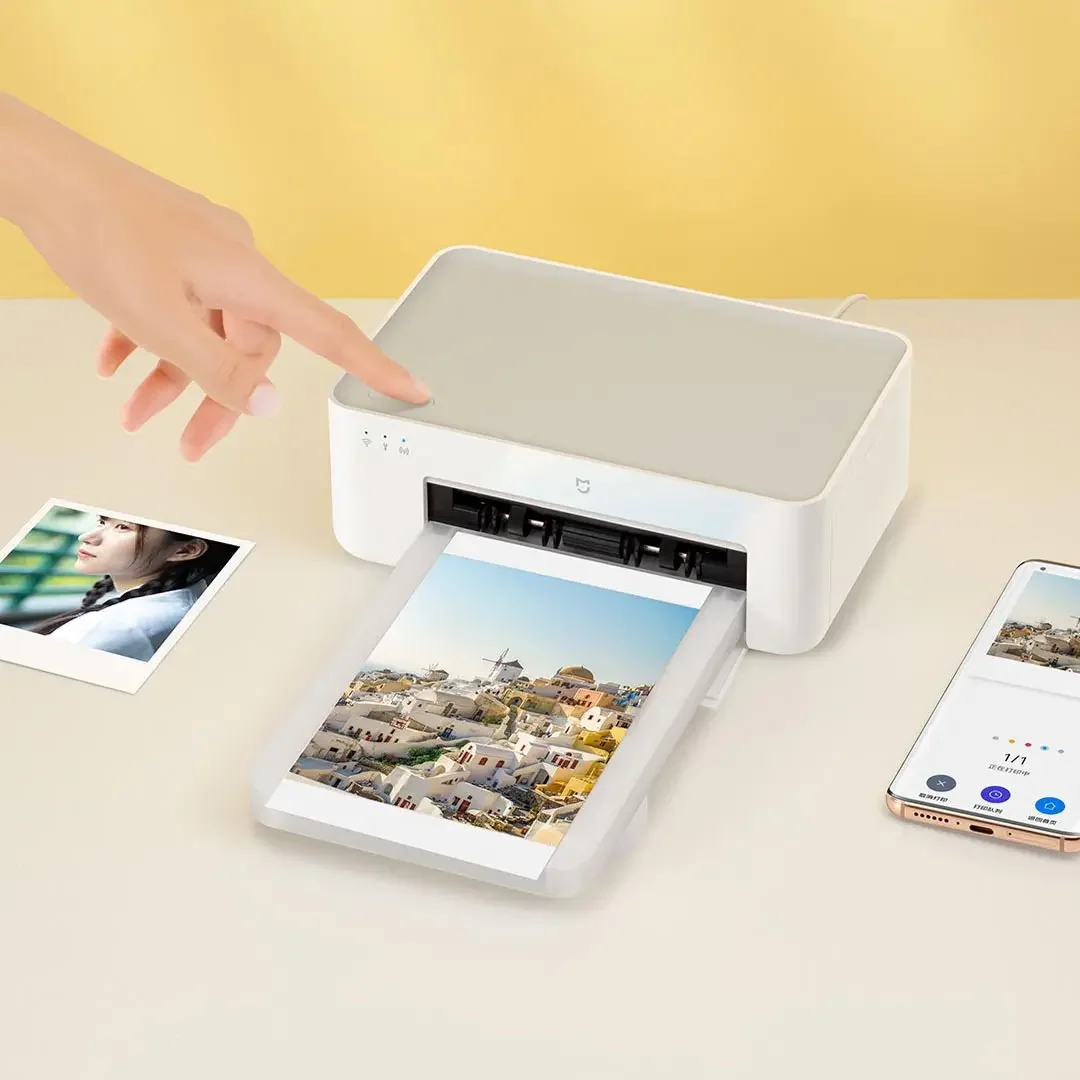 新xiaomi mijiaフォトプリンタ1s無線lan多機能ミニポータブル